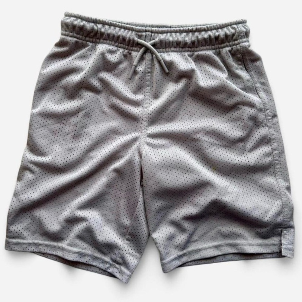 Gray Boys Athletic Shorts